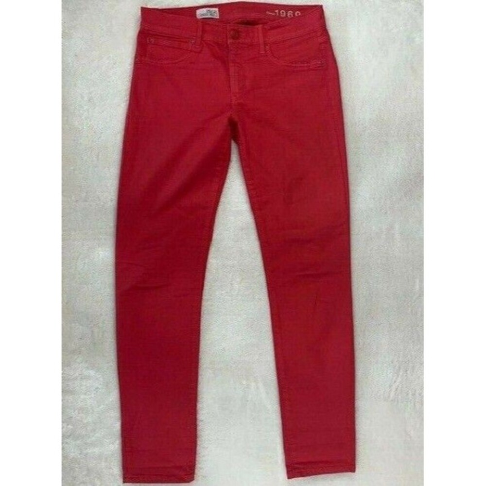 Gap Size 26 Womens Legging Jean Coral Color Skinny Stretch